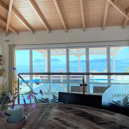 Olivia Greece With Private Pool & Seaview In Lefkada 别墅 *