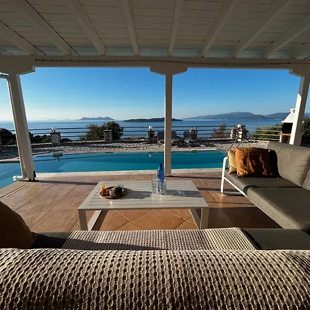 Olivia Greece With Private Pool & Seaview In Lefkada Villa *