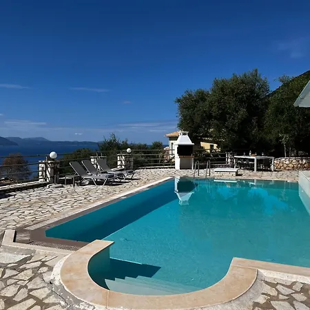 别墅 Olivia Greece With Private Pool & Seaview In Lefkada