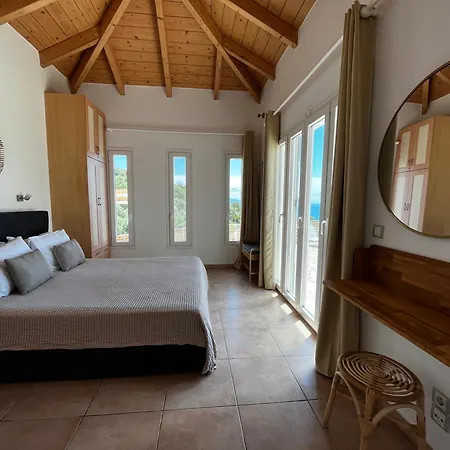 Olivia Greece With Private Pool & Seaview In Lefkada 别墅 *