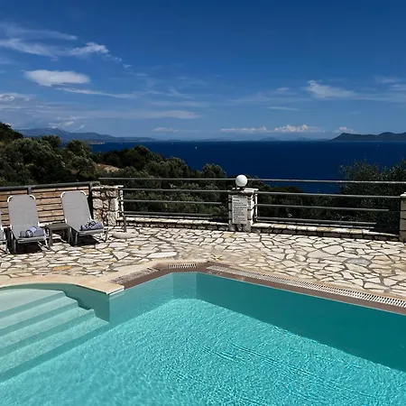 别墅 Olivia Greece With Private Pool & Seaview In Lefkada 塞沃塔