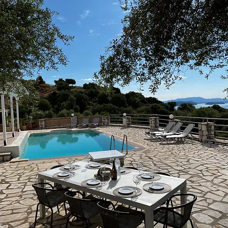 Olivia Greece With Private Pool & Seaview In Lefkada 别墅