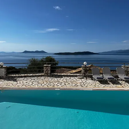 别墅 Olivia Greece With Private Pool & Seaview In Lefkada 塞沃塔