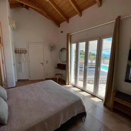 别墅 Olivia Greece With Private Pool & Seaview In Lefkada